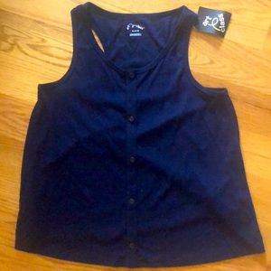 Navy blue tank top